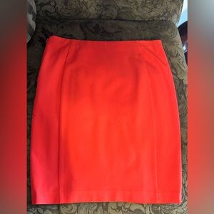 AnnTaylor Size 12 Tangerine Skirt